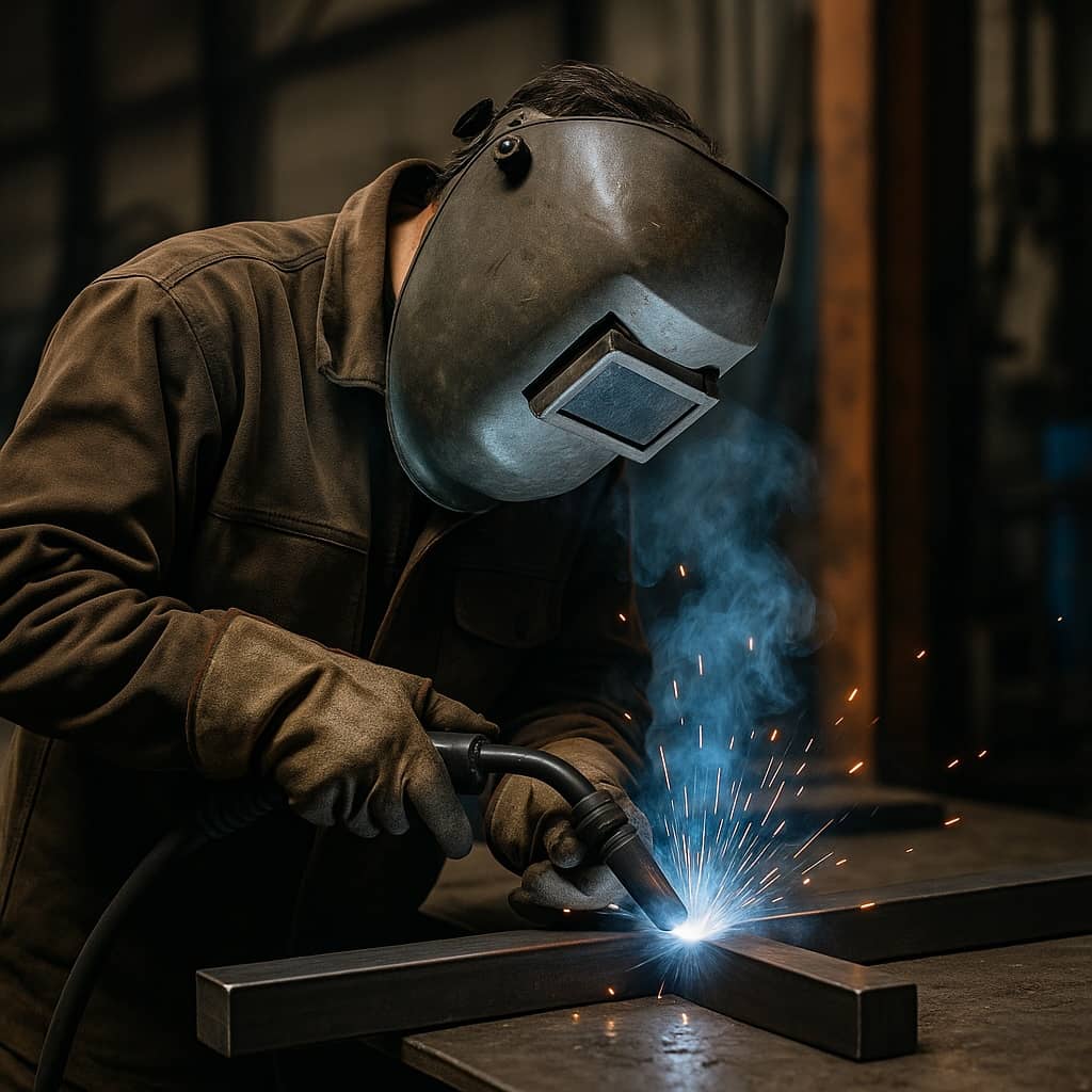 travail de mécano soudure